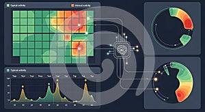 Data Analysis Visualization with Heatmaps and Graphs