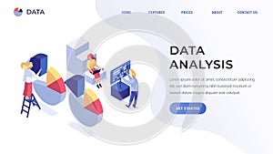 Data analysis website template