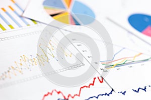 Data analytics - business graphs and charts