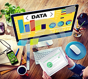 Data Analytics Chart Performance Pattern Statistics Information