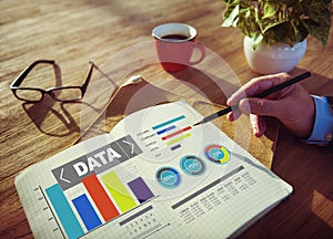 Data Analytics Chart Performance Pattern Statistics Information