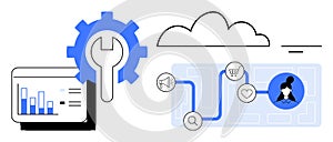 Data Analytics and Cloud Integration with Workflow Automation and Digital Tools