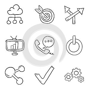 Data Analytics line Icons Pack