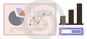 Data Analytics Visualization with Charts, Graphs, and Progress Tracker for Performance Insights
