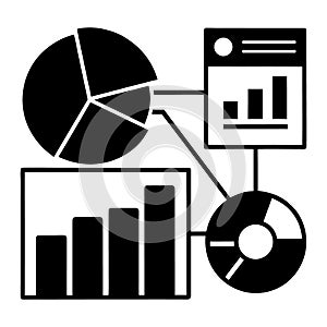 Data Analytics and Visualization Icon Set