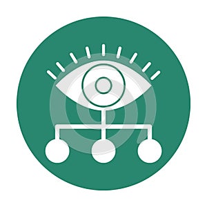 Data Analyzer  Glyph Style vector icon which can easily modify or edit