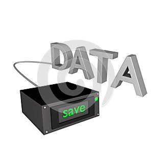 Data backup 3d