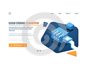 Data backup, cloud storage of clone data system, file warehouse service, plugin at network server room and datacenter