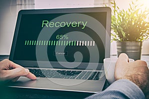 Data backup restoration recovery restore browsing plan network photo