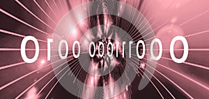 Data Binary Code 000111 Abstract