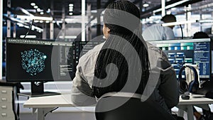 Data center admin does neural networks node tree programming