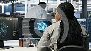 Data center admin does neural networks node tree programming