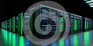 data center, AI generated