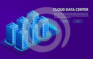 Data center banner