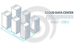 Data center banner