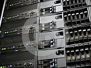 Data Center Computer Servers photo