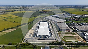 Data center, computing center, Big tech, IT and internet technology. Hyperscaler.