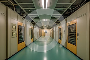data center cooling system with air conditioning units