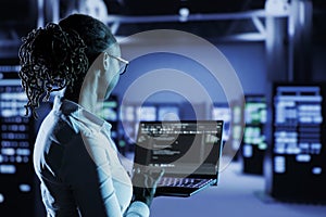 Data center programmer runs code