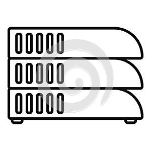 Data center server providing cloud computing services