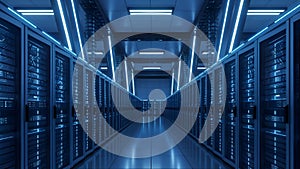 Data Center Server Room Hosting, Cloud Computing, AI