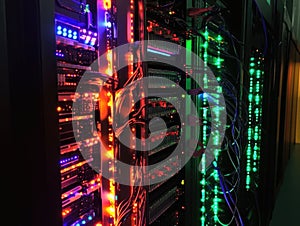 Data Center Server Rows