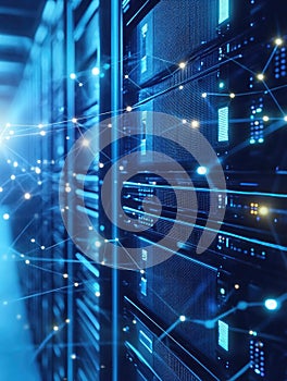 Data Center Server Rows