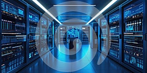 Data Center Server Rows