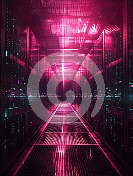 Data Center Server Rows