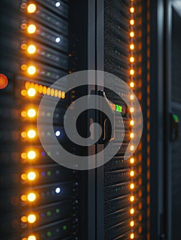 Data Center Server Rows