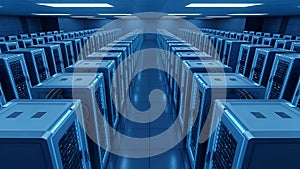 Data Center Servers Cloud Computing, IT Infrastructure