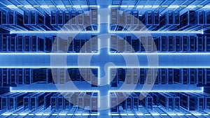 Data Center Servers Cloud Computing, Network Infrastructure