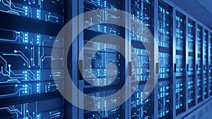 Data Center Servers Network Technology, Cloud Computing