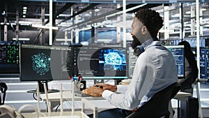 Data center system administrator using AI neural network models