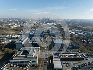 data centers, computing center, cloud services and IT and AI Infrastructure in Frankfurt am Main, Germany.