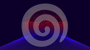 Data connection speed line abstract technology background