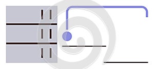 Data Connectivity and Process Flow Between Server and Systems