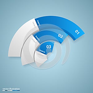 Data 3d growth chart art info