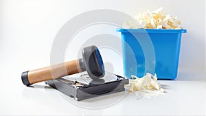 Data Destruction with Hammer and Hard Drive