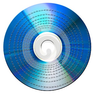 Data disk photo