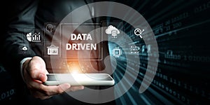 Data Driven Analytics and Visualization in Cloud Database Processing for Business Insights and Decision Making