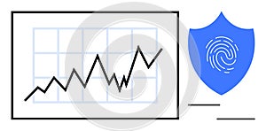 Data-driven security with growth analysis and biometric authentication concepts