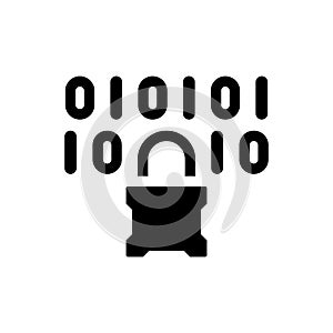 Data encryption icon