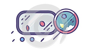 Data Examination, Digital Forensic Analysis, vector design Generative AI