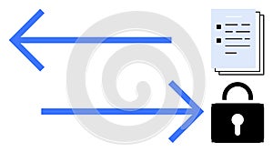 Data Exchange Concept with File Sharing and Secure Encryption