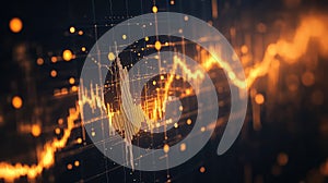 data flickering marketing chart