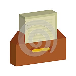 Data folder Color Vector Icon which can easily modify or edit