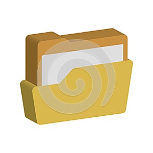 Data folder Color Vector Icon which can easily modify or edit