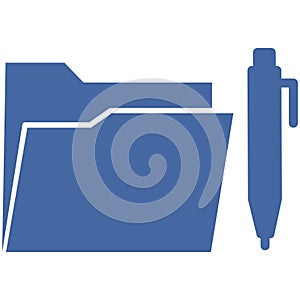 Data folder Isolated Vector icon which can easily modify or edit