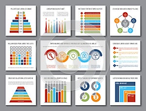 Data graphics. Analytics bar and budget graph, visualization charts and statistics histogram. Presentation infographic